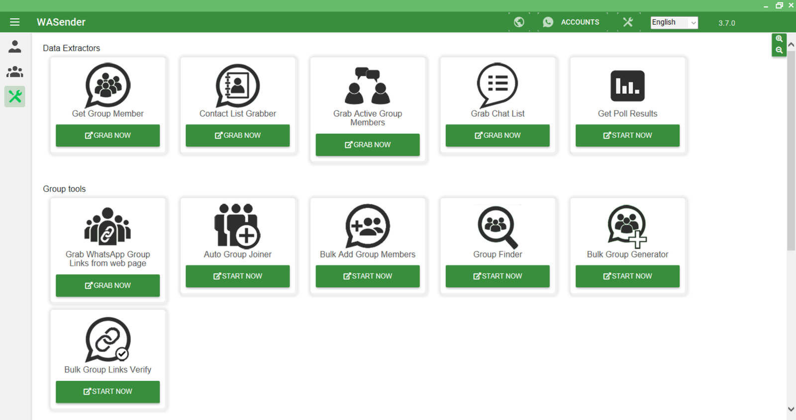 Business owner using Wasender 3.7 for WhatsApp bulk messaging